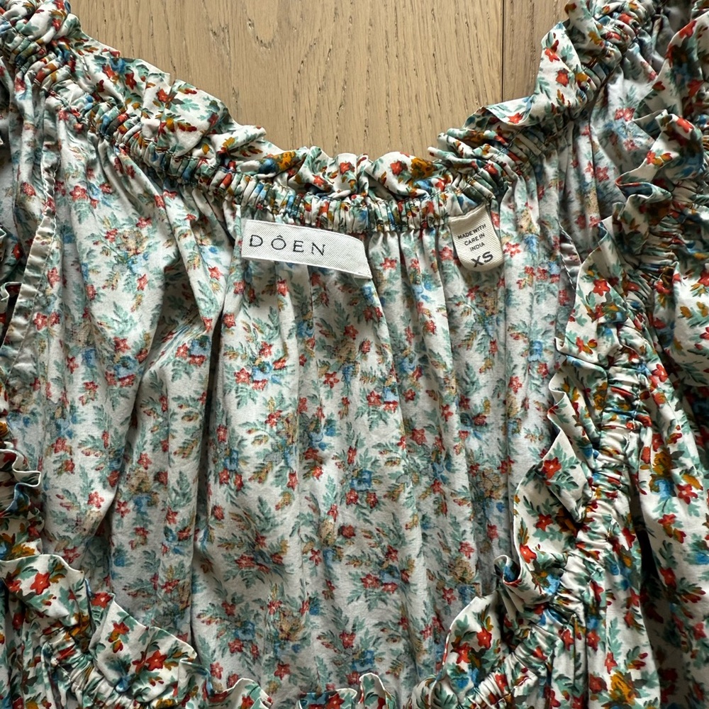 Doen Meribel Dress in floral print - Picture 4 of 4